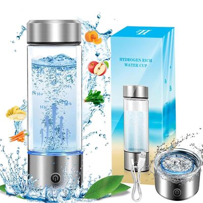 2024 Hydrogen Water Bottle Portable Hydrogen Water Bottle Generator Ion Wat