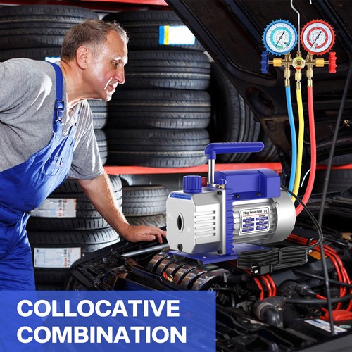 VALUE Refrigeration Vacuum Pump Refrigeration Air Conditioning Pump Air 3CFM 1/4