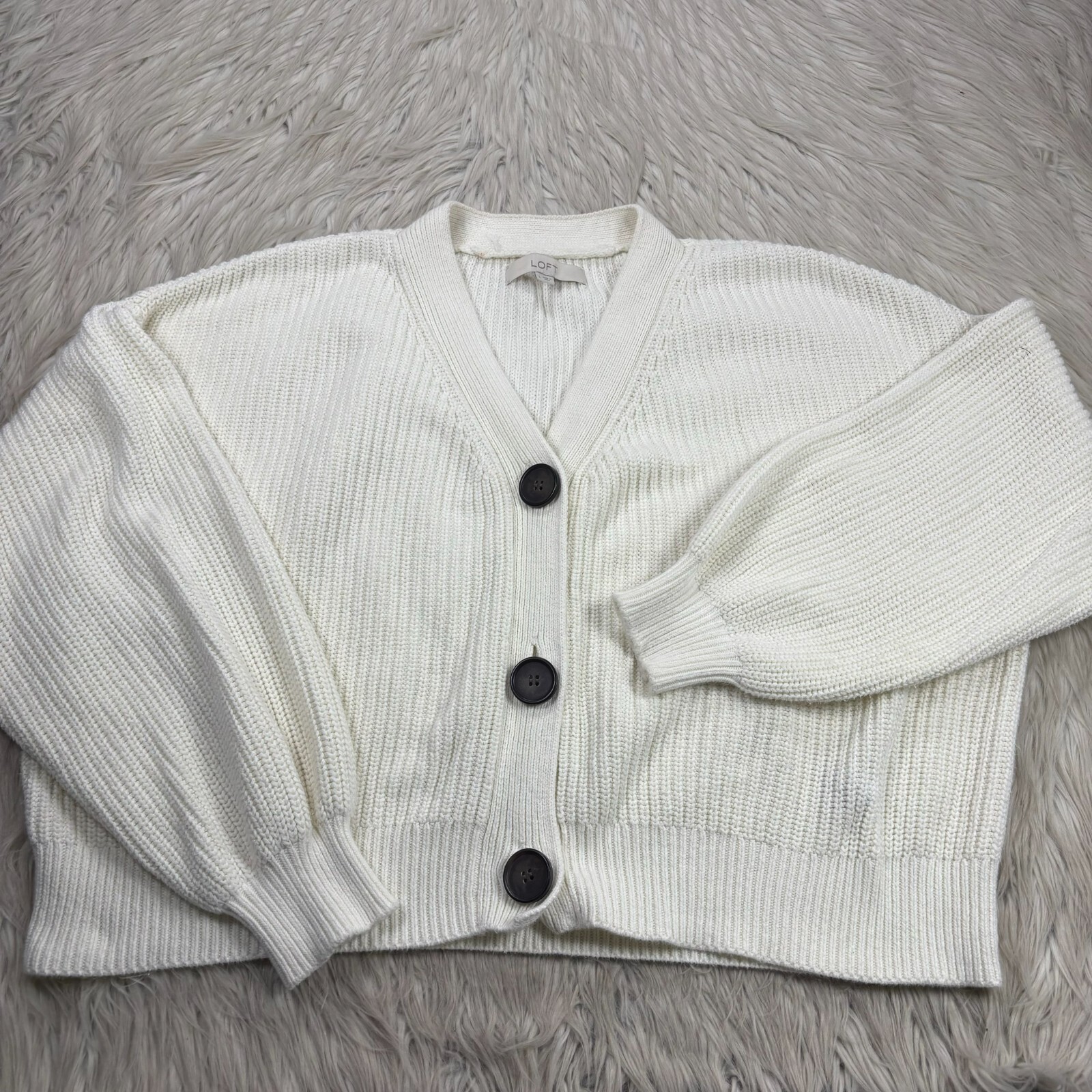 新品タグ付き L'Appartement Knit Vneck Cardigan 252-110102-711-7.jpg