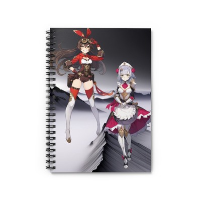 Spiral Notebook - Ruled Line - Genshin 6