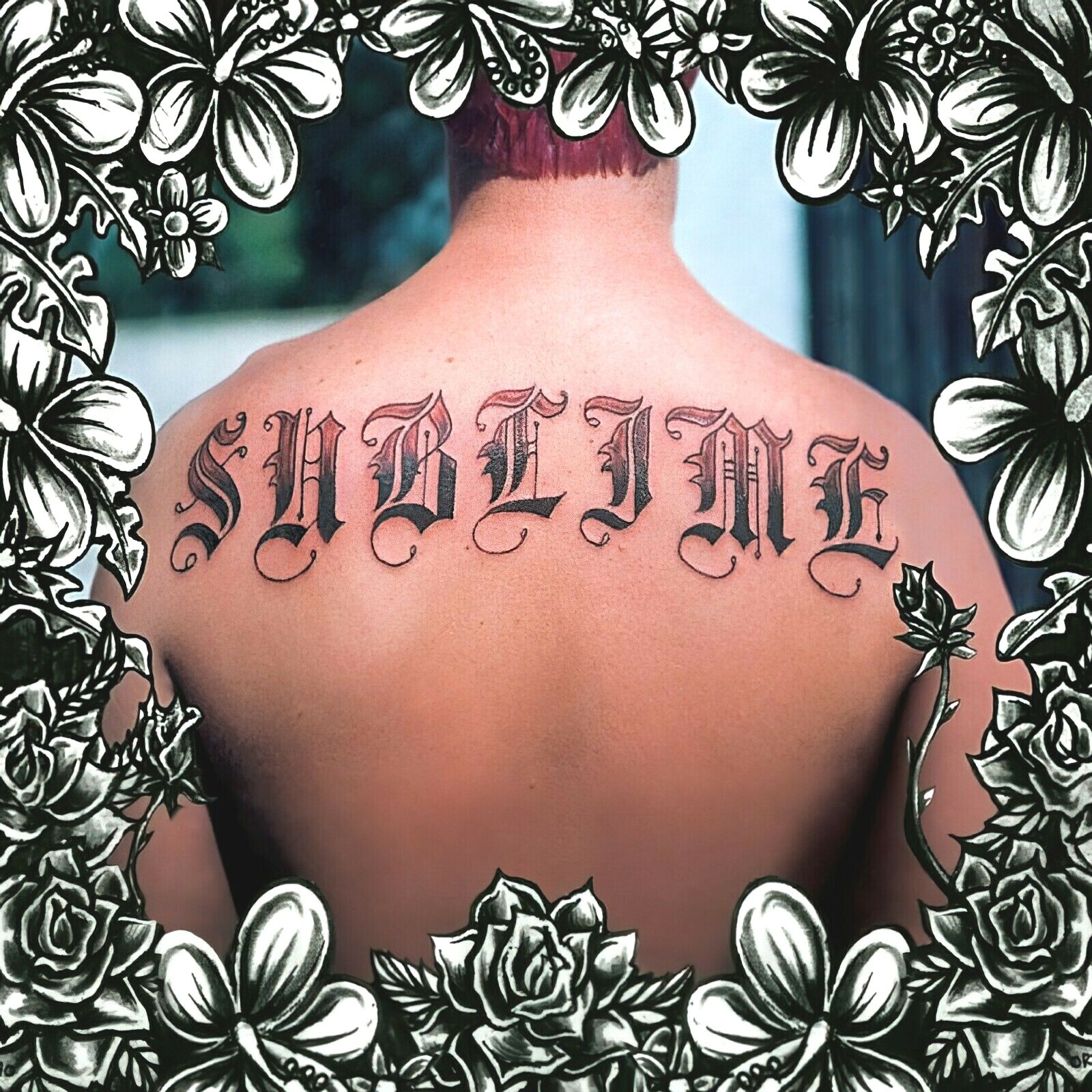 【額縁付き】 サブライム sublime A2ポスター ⑨ Sublime Self Titled 12x12 Album Cover Replica Poster Gloss