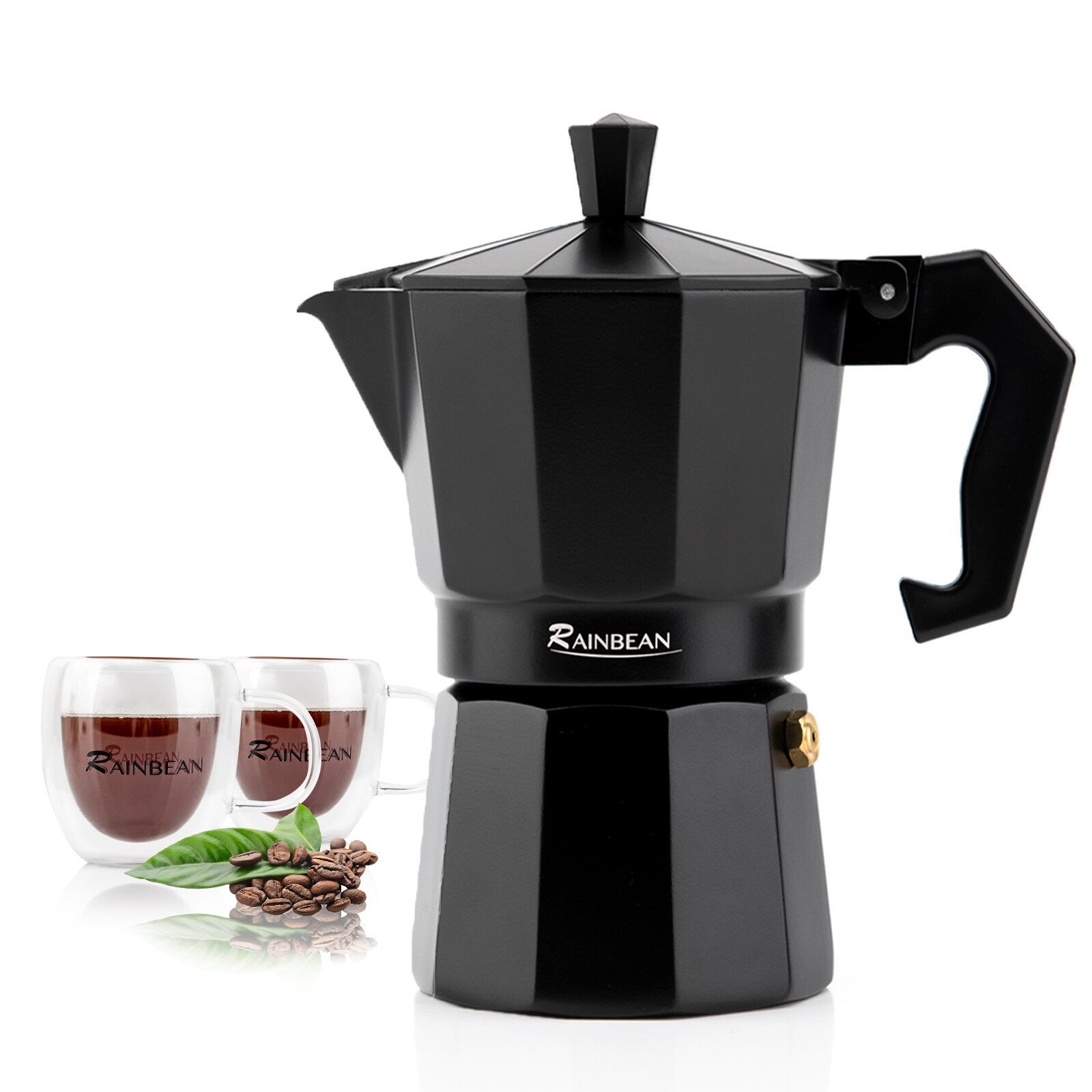 6-cup Coffee Maker  With 2 Cups Mother's Gift