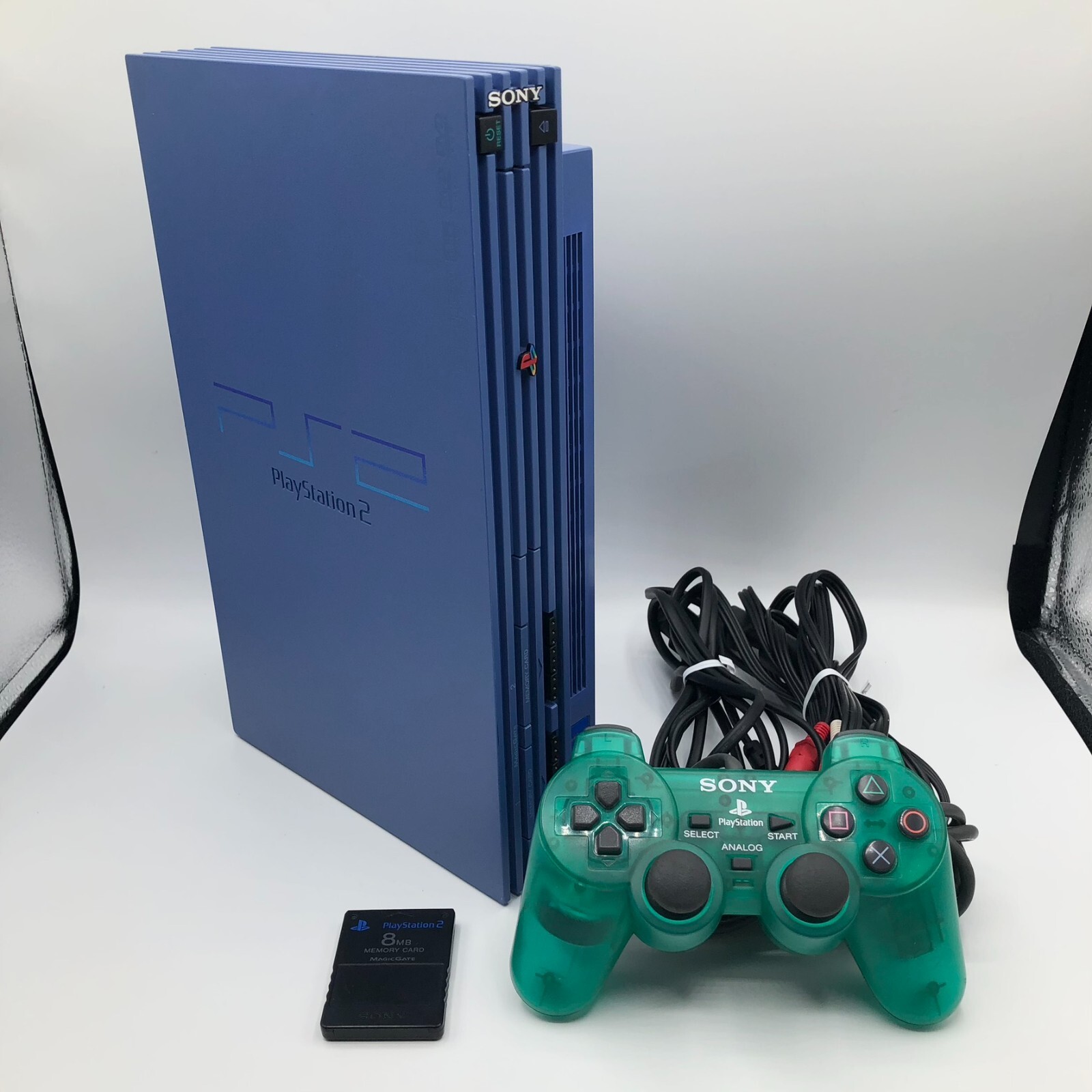 プレステーション2 PlayStation2 PS2 SCPH-39000 Sony PlayStation 2 PS 2 SCPH-39000 TB Toys Blue Console NTSC