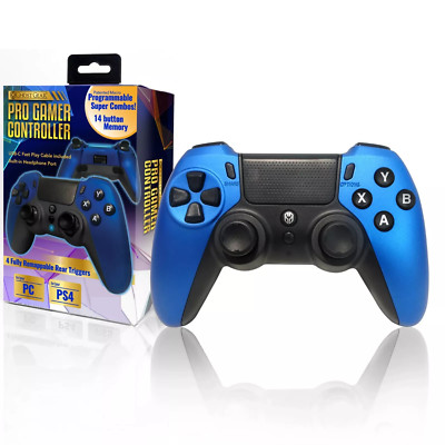 Wired Controller for PS4, PC | USB-C | Programmable Combos