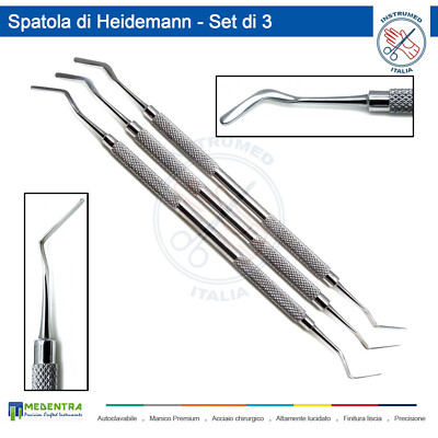 Composito Spatola di Heidemann Dentale Otturazione Modellare Strumenti di Sonda
