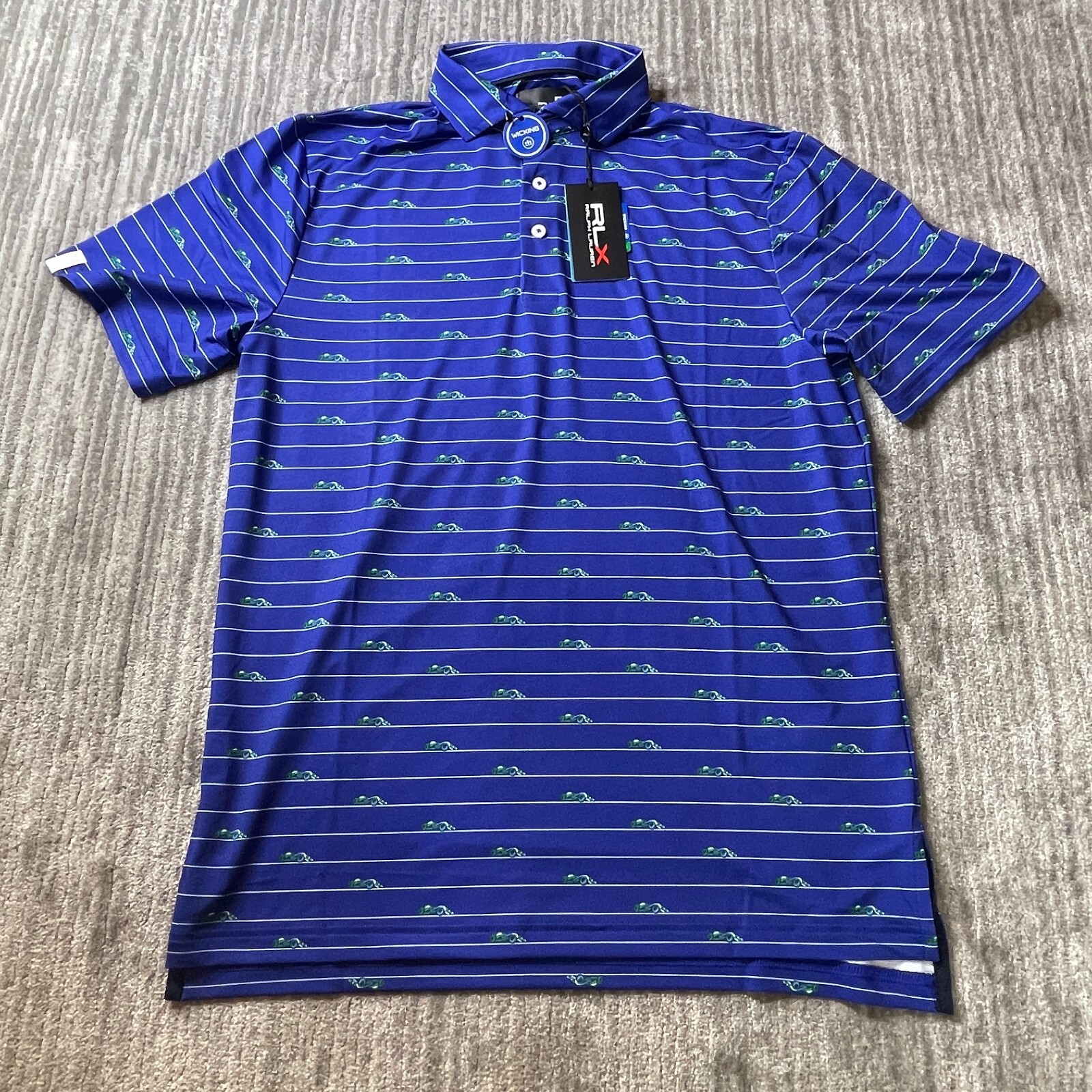 RLX ラルフローレン　新品 青 ポロシャツ M _57.JPG?set_id=880000500F