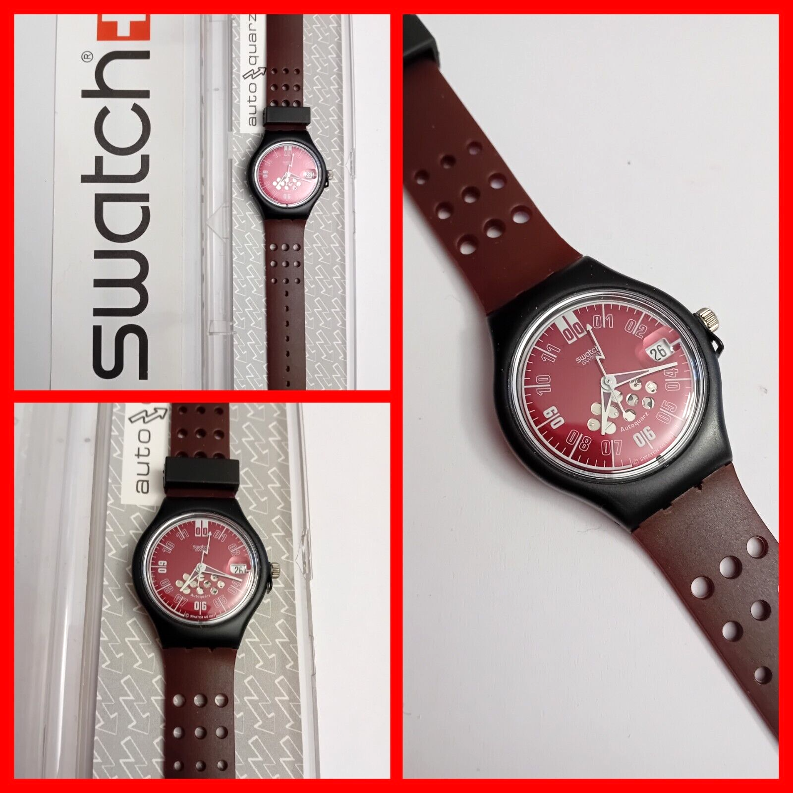 ☆-Swatch スウォッチ オートクウォーツ STB400 NEUTRONS