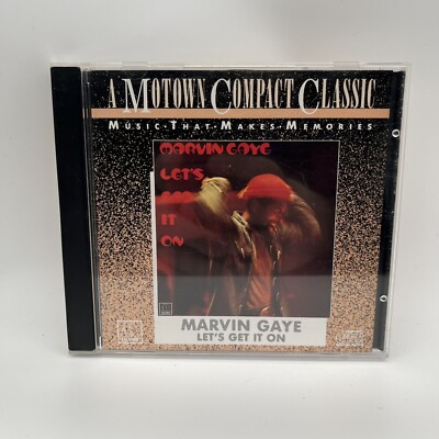 Marvin -Gaye Lets Get It On | Motown | CD | Zustand Neuwertig📀