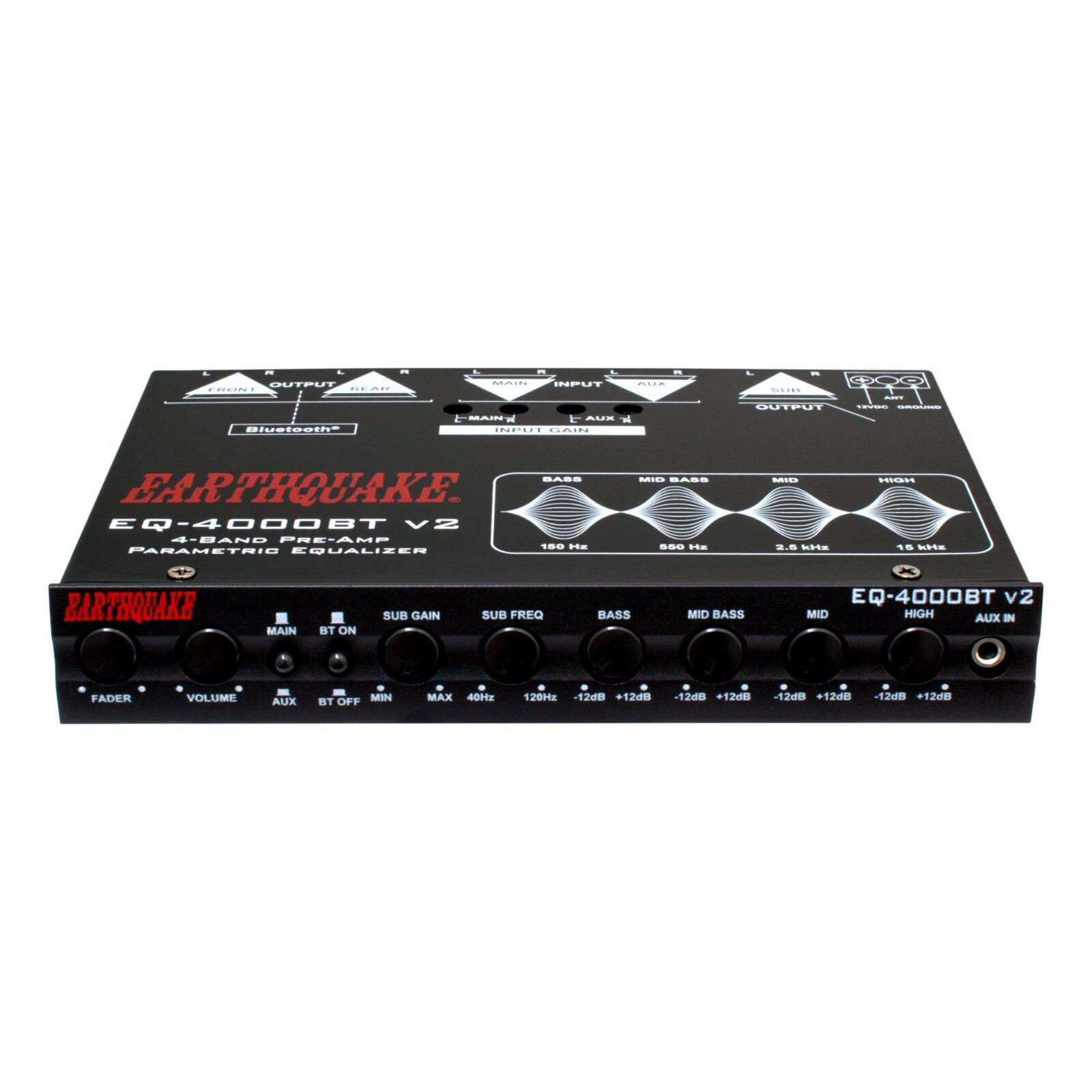 2800/予約済み　　LISTEN TO THE CNBLU Blaupunkt CEBP870 7-Band Digital Equalizer Front Rear