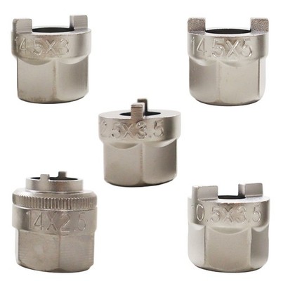 Federbein Stoßdämpfer Stecknuss Werkzeug für KFZ PKW Auto Nuss Set 5tlg Bituxx