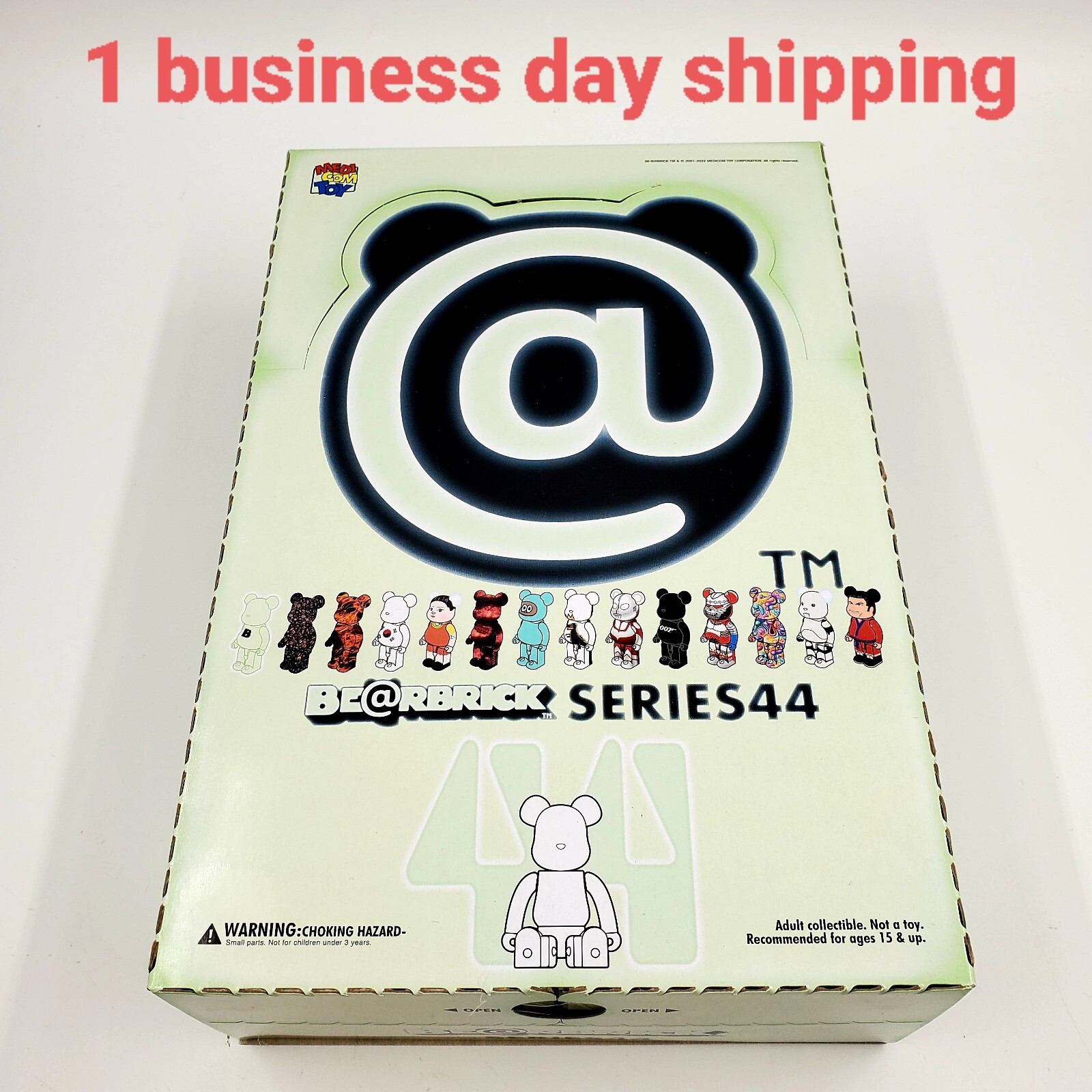 MEDICOM TOY - Bearbrick SERIES 44 1BOX 24個入 be@brick Series 44 Bearbrick 1 Blind Box Be@rbrick Rare Limited