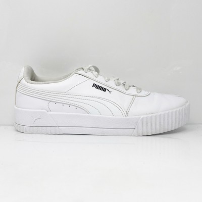 

Puma Womens Carina 374106-01 Белая Повседневная Обувь Кроссовки Размер 10, Белый, Carina