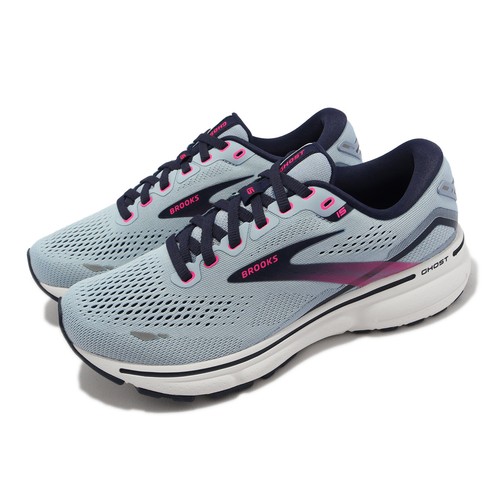 

Женские кроссовки Brooks Ghost 15 KENTUCKY BLUE PEACOAT PINK (B) 1203801B493, Синий, Ghost 15