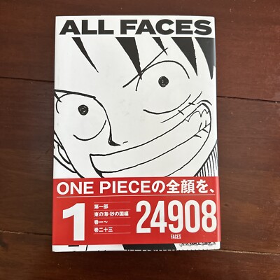 New One Piece All Faces 1 Collector's Edition Comic Book