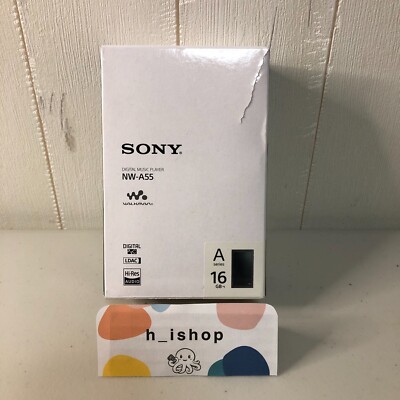 Sony NW-A55 black Walkman Digital Audio Player Hi-Res with tracking 16GB Used