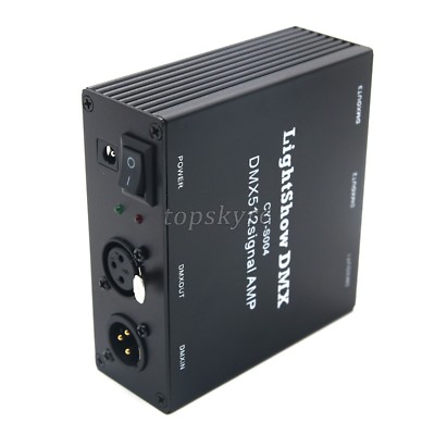USB DMX512 LED light DMX-Stage Signal Isolation Amplifiers AMP Splitter tps