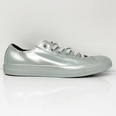 

Женские кроссовки Converse CT All Star OX 553272C Silver Casual Shoes, размер 10, Серебряный, Chuck Taylor All Star OX