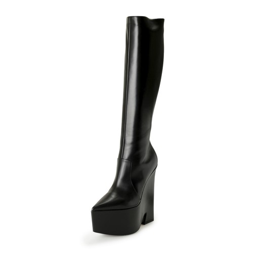 ミドルブーツ VERSACE Women Boots 1015909 1A023101B00P Black Gianni Ribbon Ankle Boots 70 mm Black | VERSACE US