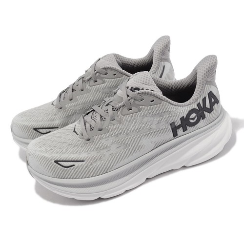 

Hoka Clifton 9 2E Wide Grey Black Мужская спортивная обувь для шоссейного бега 1132210-HMBC, Серый, Clifton 9 2e Wide