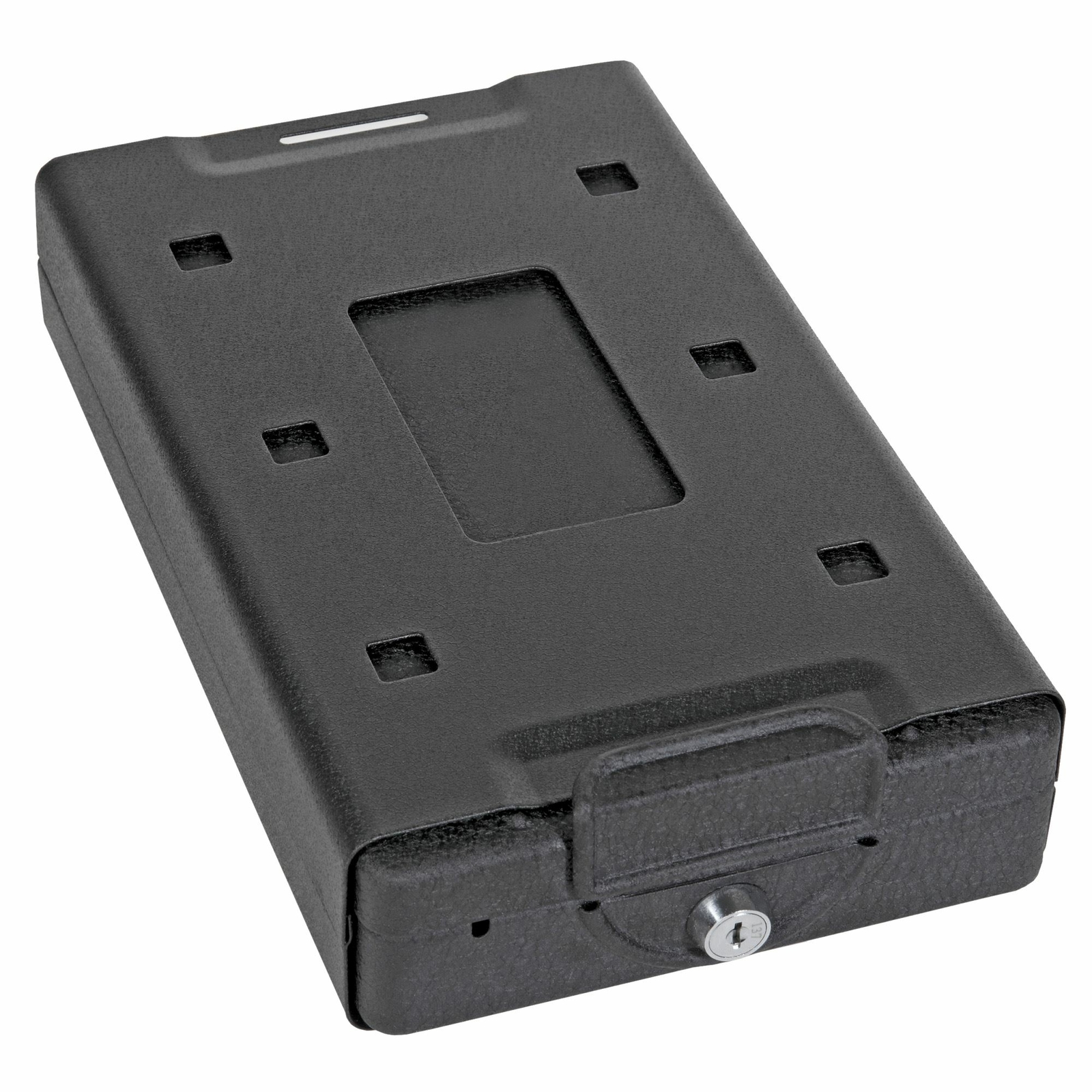 Car Safe Case Keyed Lock w/Bracket & Security Cable Heavy-Duty Steel Keyed Lock