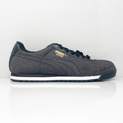 

Puma Mens Roma 365495 01 Черная повседневная обувь Кроссовки Размер 10, Черный, Roma