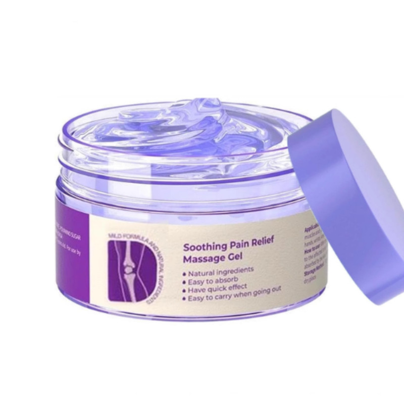 Joint Pain Gel Purple Gel, Soothes Knees, Lumbar, Neck, Hands,