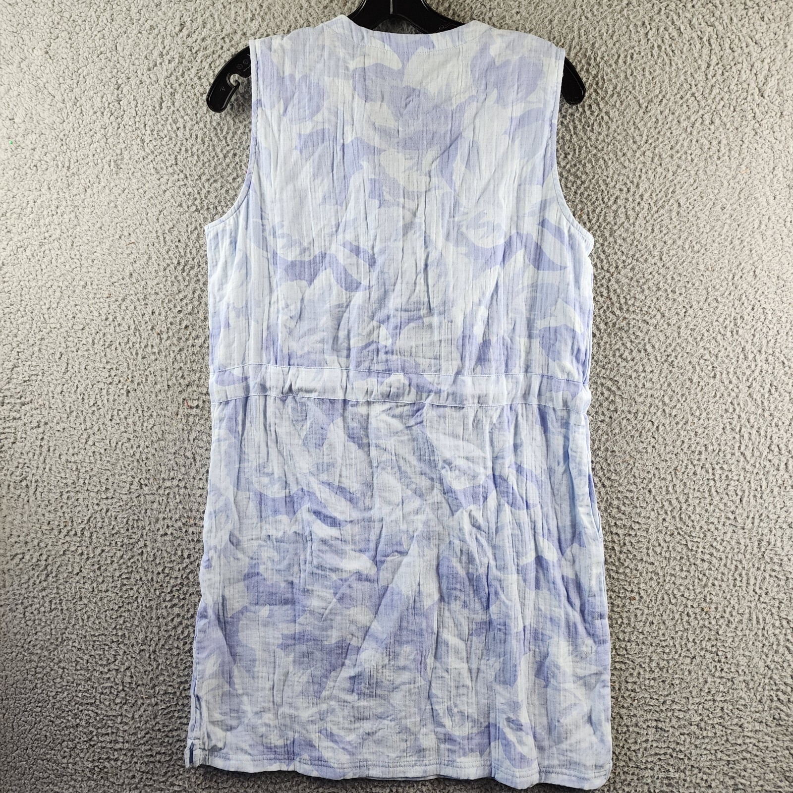 Columbia Holly Hideaway Breezy Dress Women's S Whisper Peonies Button Closure - Picture 12 of 14