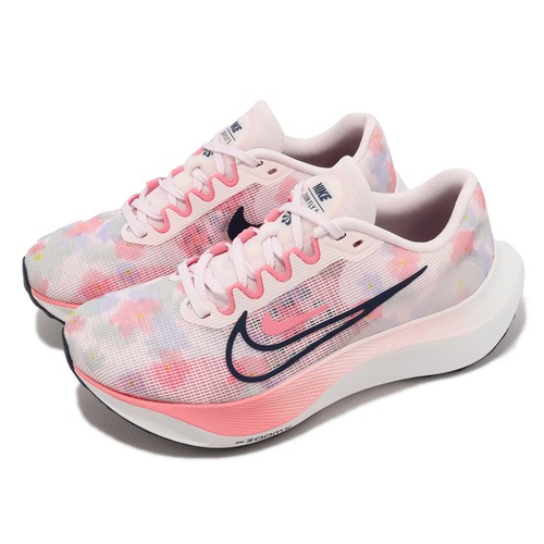 Nike Wmns Zoom Fly 5 PRM Цветочные акварельные розовые женские кроссовки DV7894-600