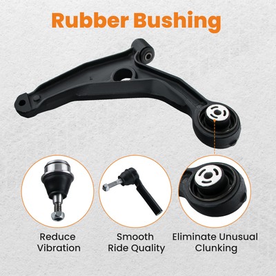 12x Front Suspension Lower Control Arm w/ Ball Joint For Dodge Journey 2009-2015