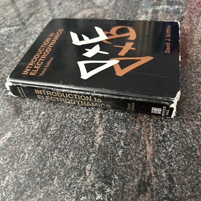 INTRODUCTION TO ELECTRODYNAMICS (3RD EDITION) By David J. Griffiths - Hardcover
