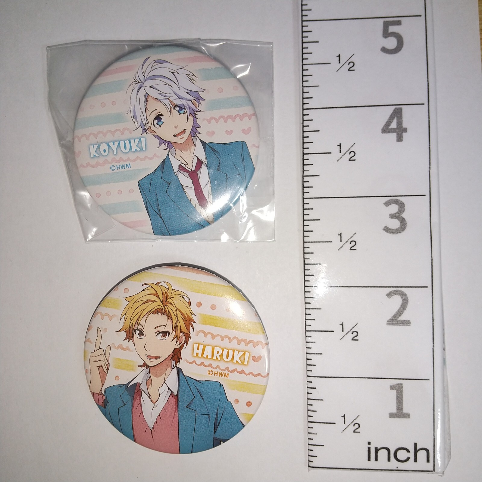 A75249 HoneyWorks / Kokuhaku no oto / Can badge Haruki +