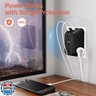 USB Wall Charger Electrical Outlet Extender, Surge Protector, 6 Outlet Splitter with 4 USB Outlet (2USB A, 2USB C) 4-Sided 1050J Power Strip Multi Plug Adapter for Home Office Travel