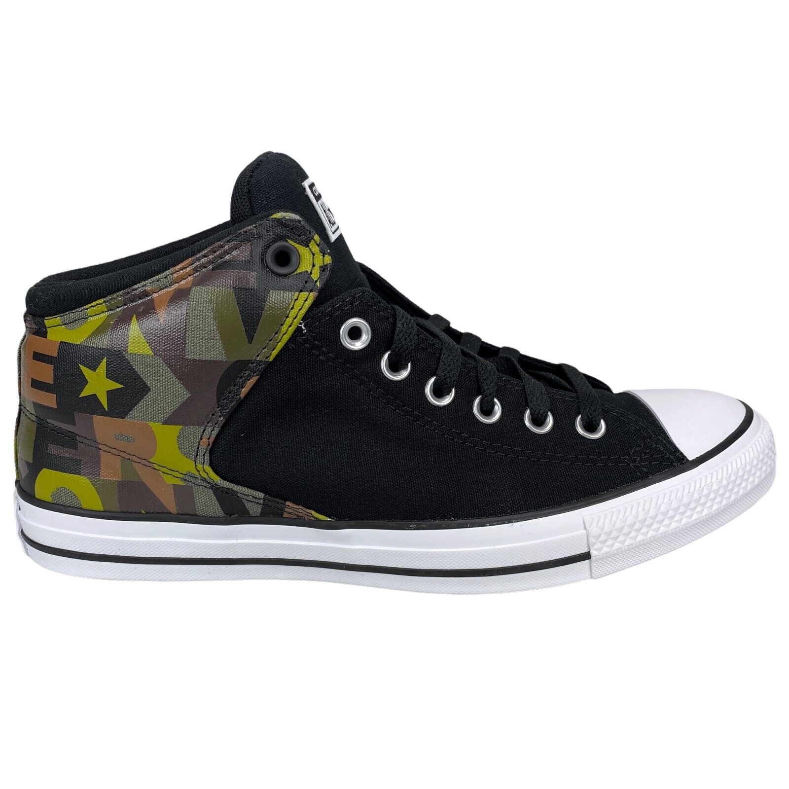 Converse Chuck Taylor All Star High Street Mid Black Многоцветный Белый 168724F