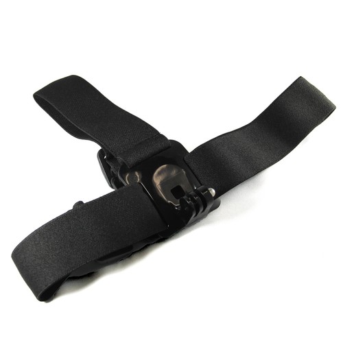 MaximalPower Head Strap Mount for GoPro HD Hero2 Hero3 Hero3+Hero4 Hero5 (Black)