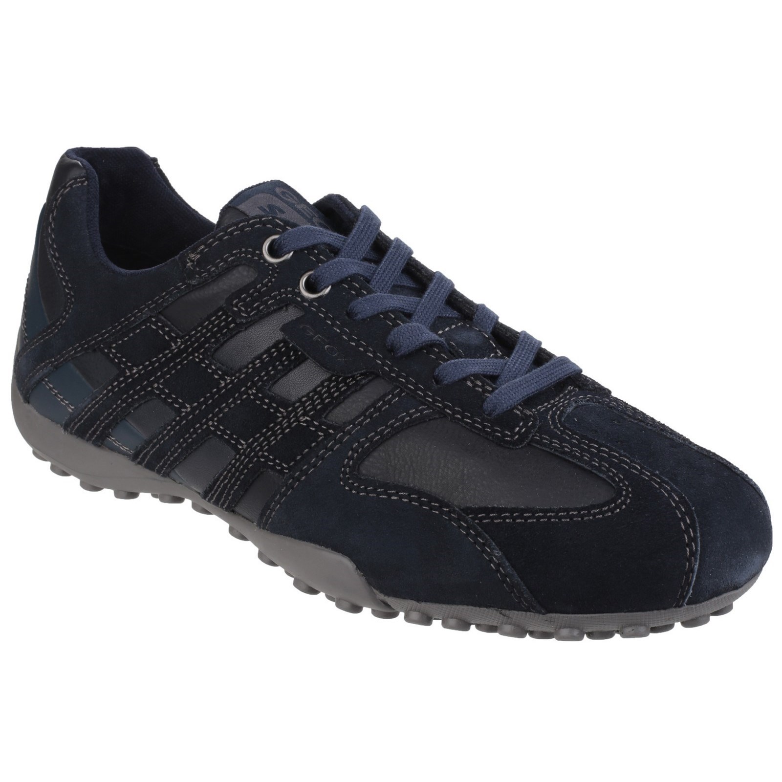Geox SNAKE Grey White Men's Trainers 2018 New Style Online Geox SNAKE Grey White Men's Trainers 2018 New Style Online