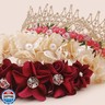 OOSAKU Baby Girl Flower Headbands Set Elastic Floral Headbands 6pcs Soft Nylon Hair Band for Newborn Toddler Hair Accessories (H-H2)