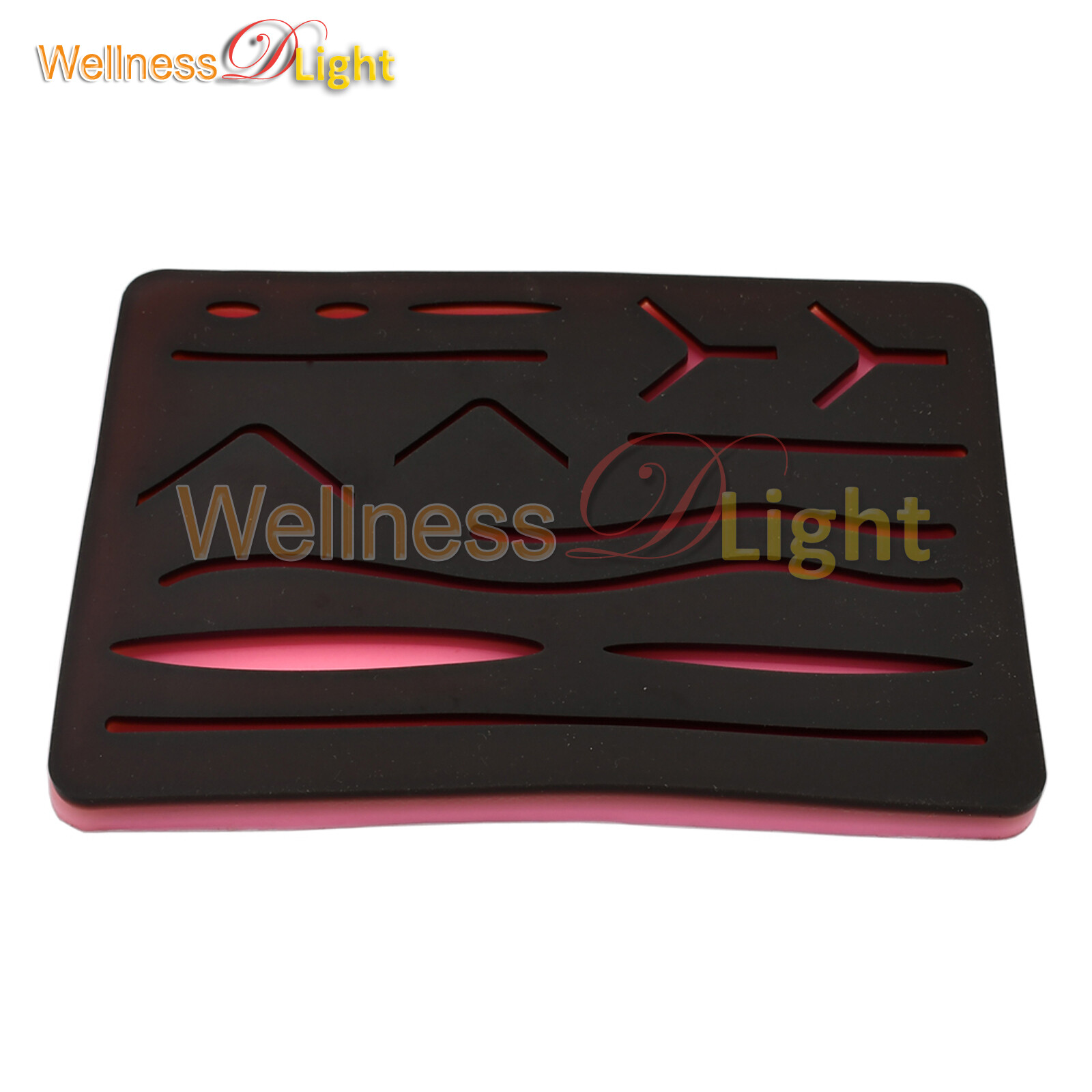SKINS × Dr.TRAINING Suture Skills Trainer Pad with 5 Tissue Layers - Dark Skin