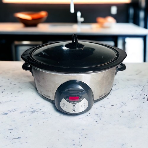 Rival CrockPot 6Quart Slow Cooker Smart Pot Stainless