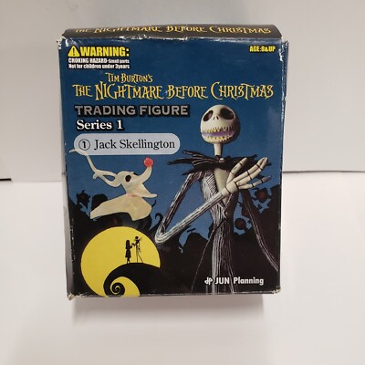 Tim Burton's Nightmare Before Christmas Trading Figure Series 1 Number 1, Jack