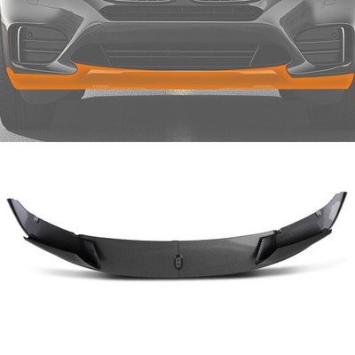 Front Bumper Lip Splitter Carbon Fiber Style For BMW F10 5 Series M Sport 11-16