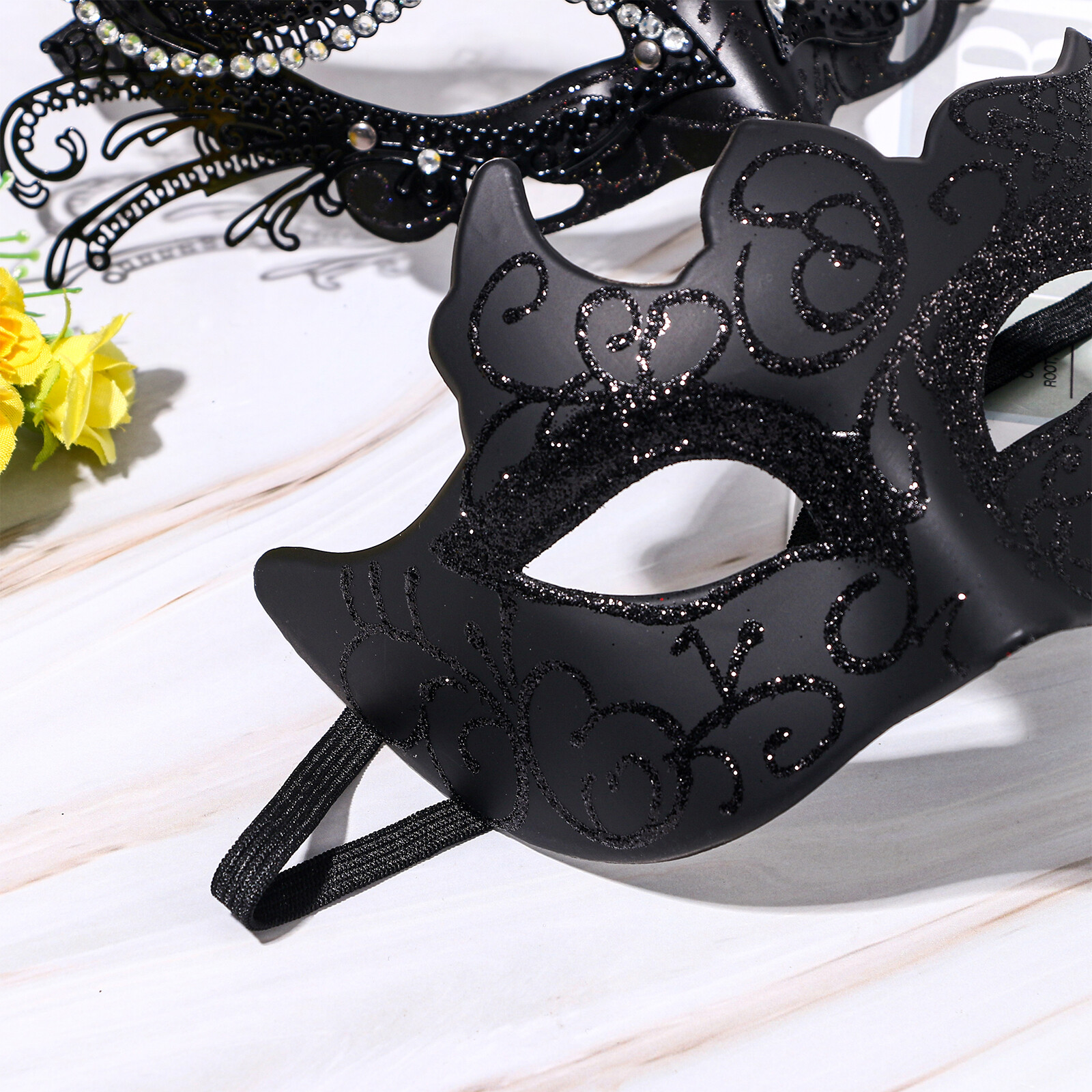 Masquerade モーティス　SR 2枚 Lace bunny masquerade mask - gold – SS Bunny Imports