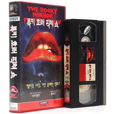 The Rocky Horror Picture Show (1975) Korean VHS Rental [NTSC] Korea Tim Curry