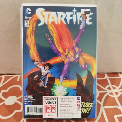 DC Comics Starfire #4 The Creature From Below! Nov. 2015