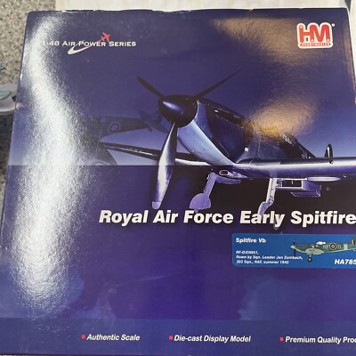 1/48 HOBBYMASTER HA7850, SPITFIRE Vb, RF/EN951, SQN. LEADER JAN ZUMBACH, RAF, 44
