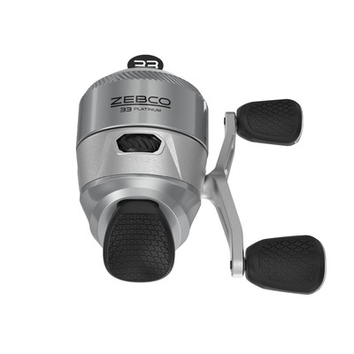 Zebco 33 Platinum Spincast Reel 4+1 Bearings Powerful 4.7:1 Gear Ratio Durable