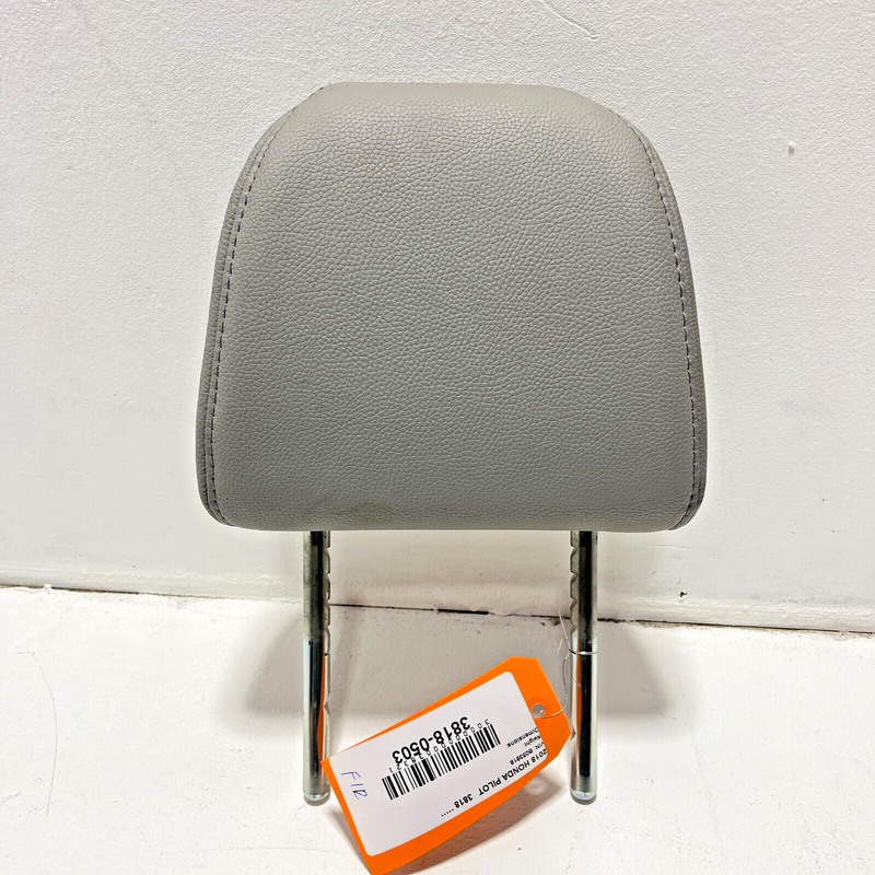 Used HONDA PILOT 2016-2021 FRONT LEFT OR RIGHT SIDE SEAT HEADREST HEAD REST GRAY OEM