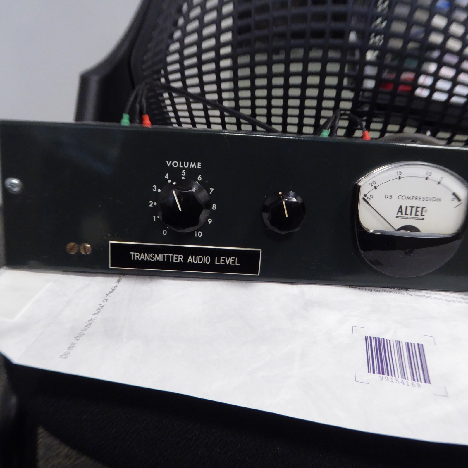 Altec 436B Tube Compressor modded, plus 2x NOS tubes XLR pigtails