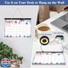 2026–2027 Desk Calendar – 18-Month US Holidays Theme Desk and Wall Calendar, Large 17