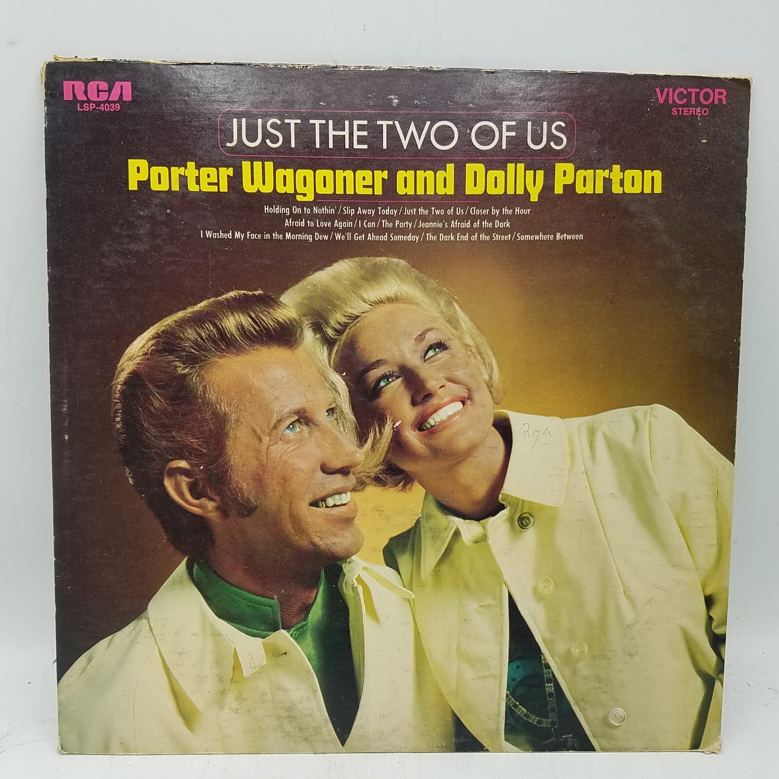 Porter Wagner And Dolly Parton Just The Two Of Us Vinyl RCA