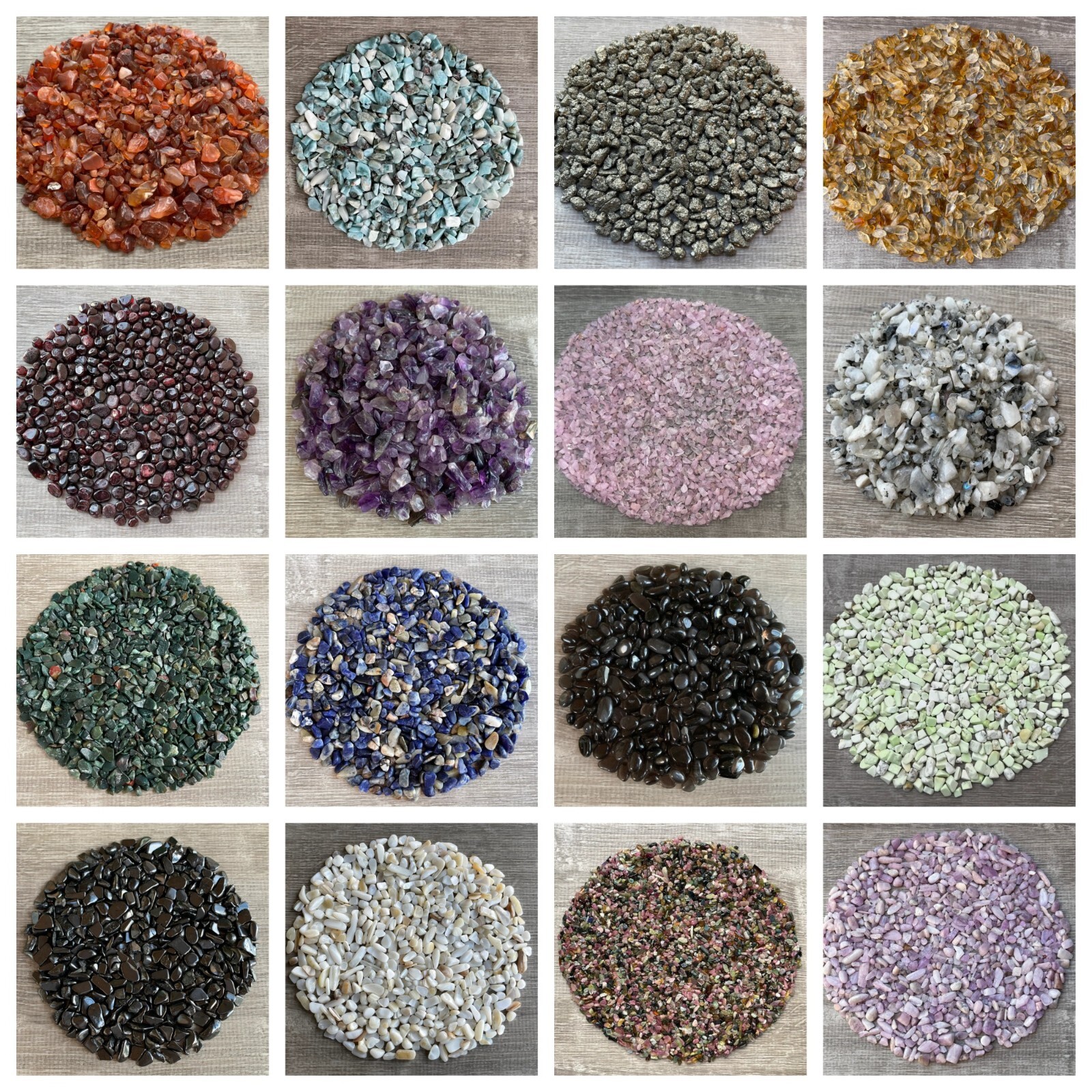 WHOLESALE 5 lbs Genuine Crystal Chips, Choose 90+ Types Natural Gemstone Chips